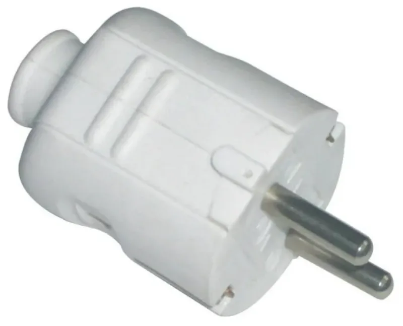 Dugvilla fehér 16A/250V IP20 egyenes kivezetés - 0002420002