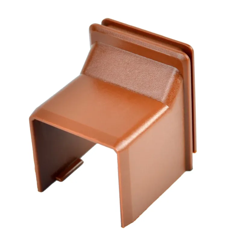 Műanyag csatorna 20x20 gallér sötét tölgy - 8629 I2