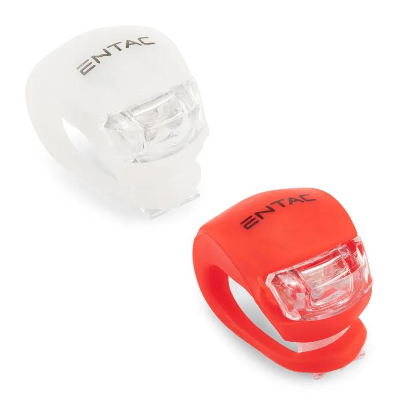 Biciklilámpa Szett 2 db Plasztik - EBL-TWIN-PL