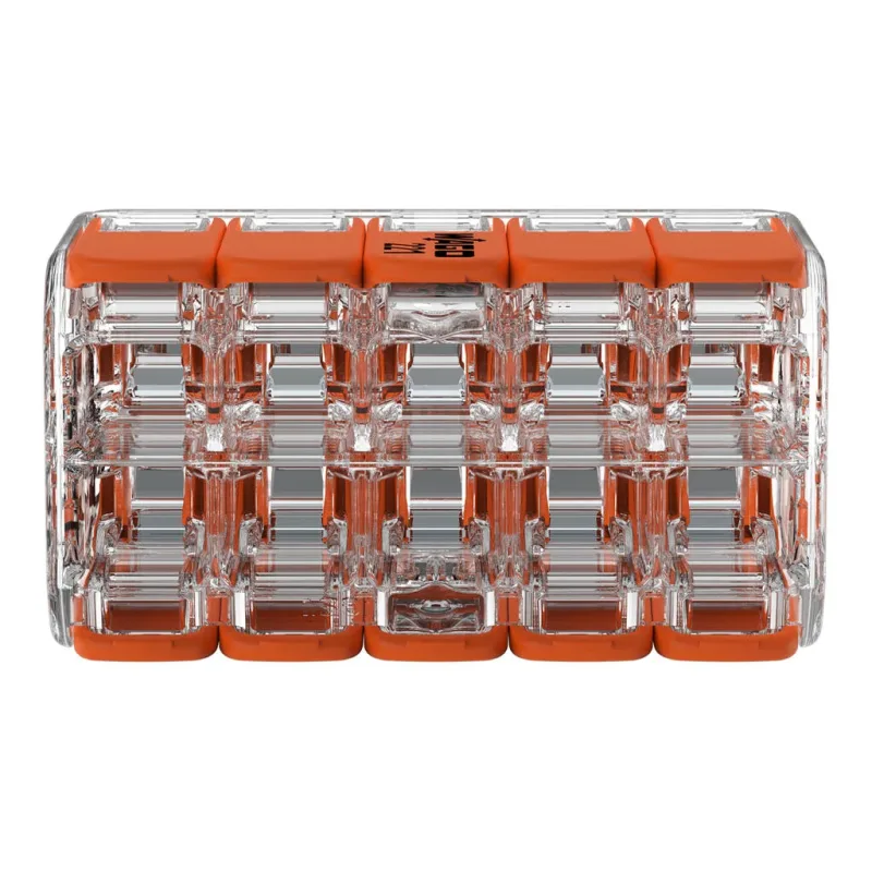 Vezeték összekötő rögzítő-leválasztókkal; minden vezetéktípushoz; max. 4 mm²; 10 vezeték