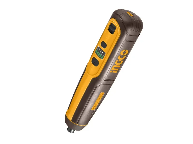 INGCO Akkus csavarozó 5 Nm 4 V + 43 részes bit (USB-C töltés)