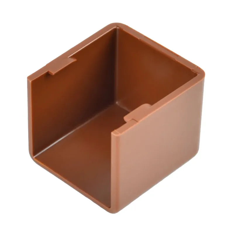 Műanyag csatorna végzáró sötét tölgy 20x20mm - 8621 I2