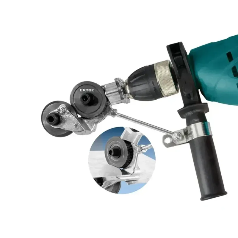 EXTOL CRAFT Adapter készlet fúrógéphez, lemezvágó fej, 1,2mm (913650)