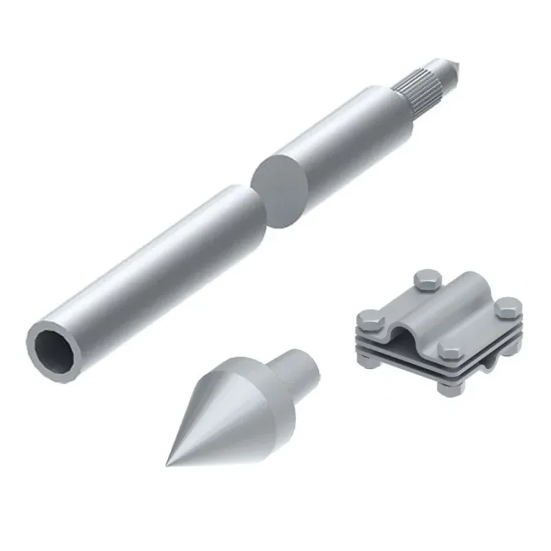 Villámvédelmi csomag 20mm (6db mélyföldelő + 3db földelő csúcs + 3db multikapocs)