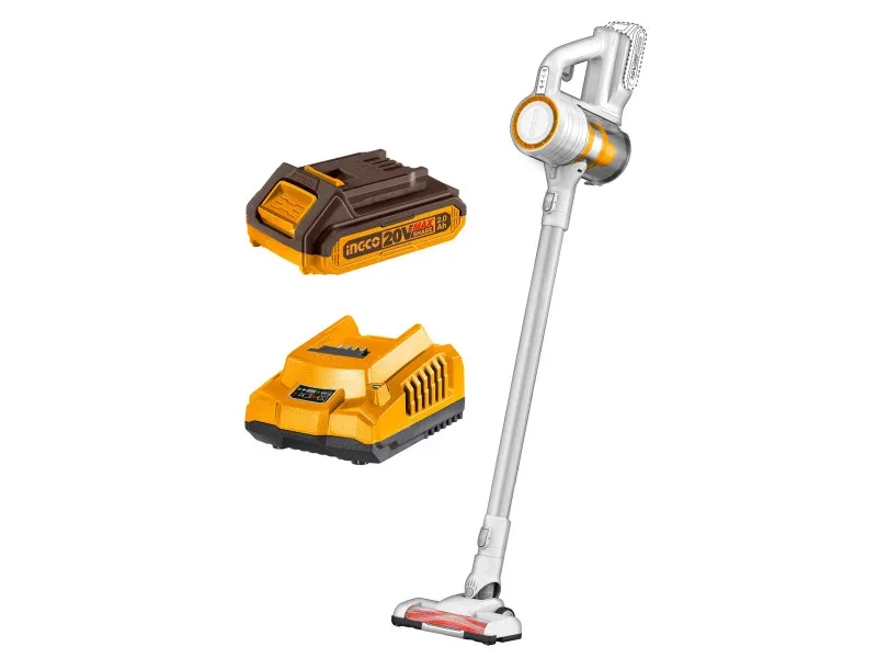 INGCO Akkus porszívó 0,8 l 20 V (1 x 2,0 Ah akku + töltő)