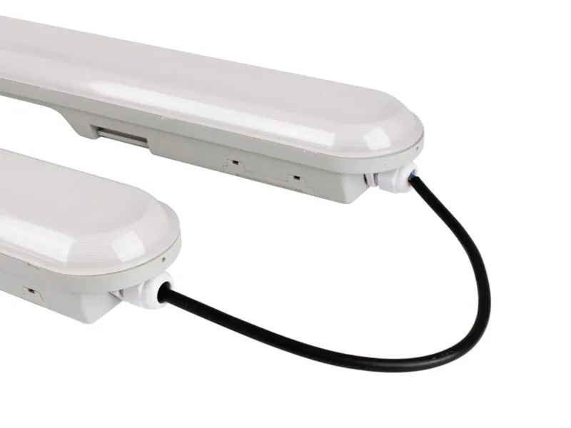 Proof por- és páramentes IP65 LED lámpa 120 cm (40W/4400lm, 4000K) sorolható + vészvilágító