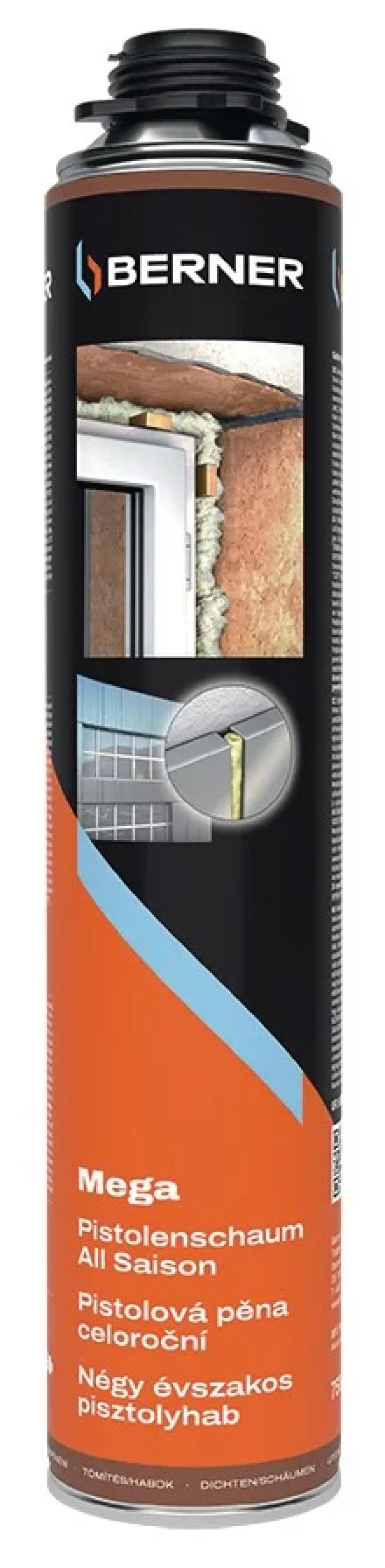 Pisztolyhab 750 ml, flakon, 1K, négyévszakos - 213618