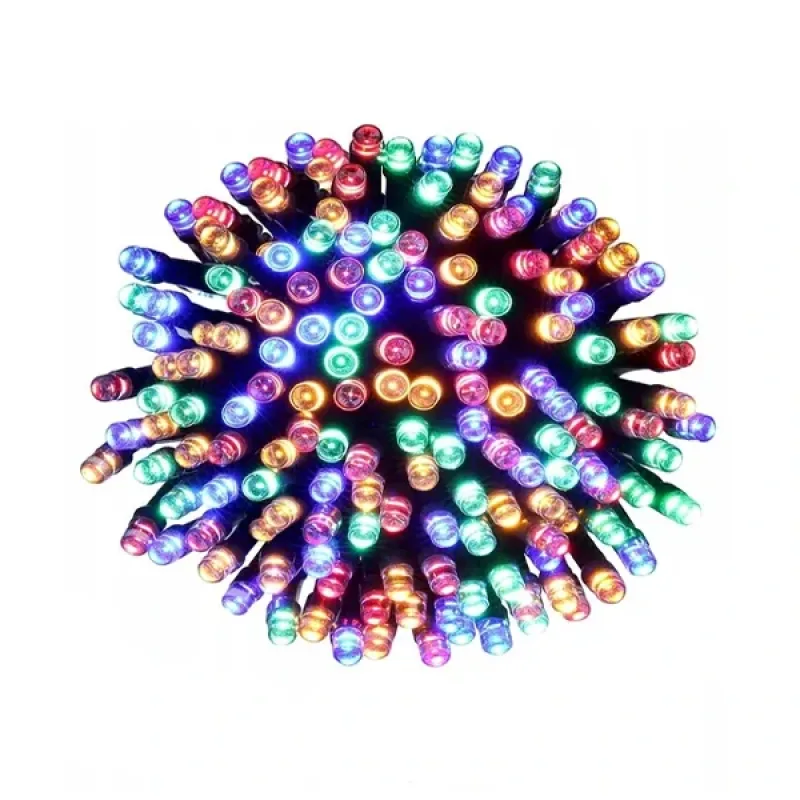 Kültéri karácsonyi fényfüzér - 700 LED színes