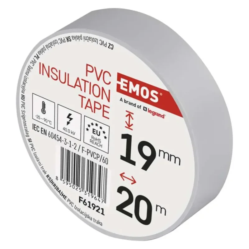 Szigetelőszalag 19/20 fehér  - F61921