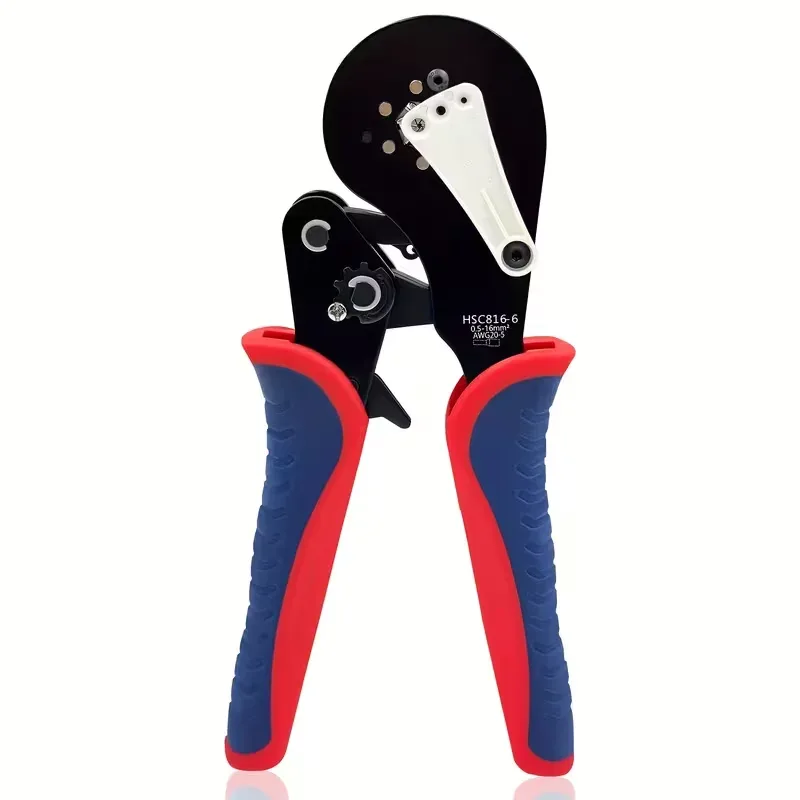 HEXA16/2 Présszerszám szigeteletlen,-szigetelt és iker érvéghüvelyhez 0,5-16 mm2