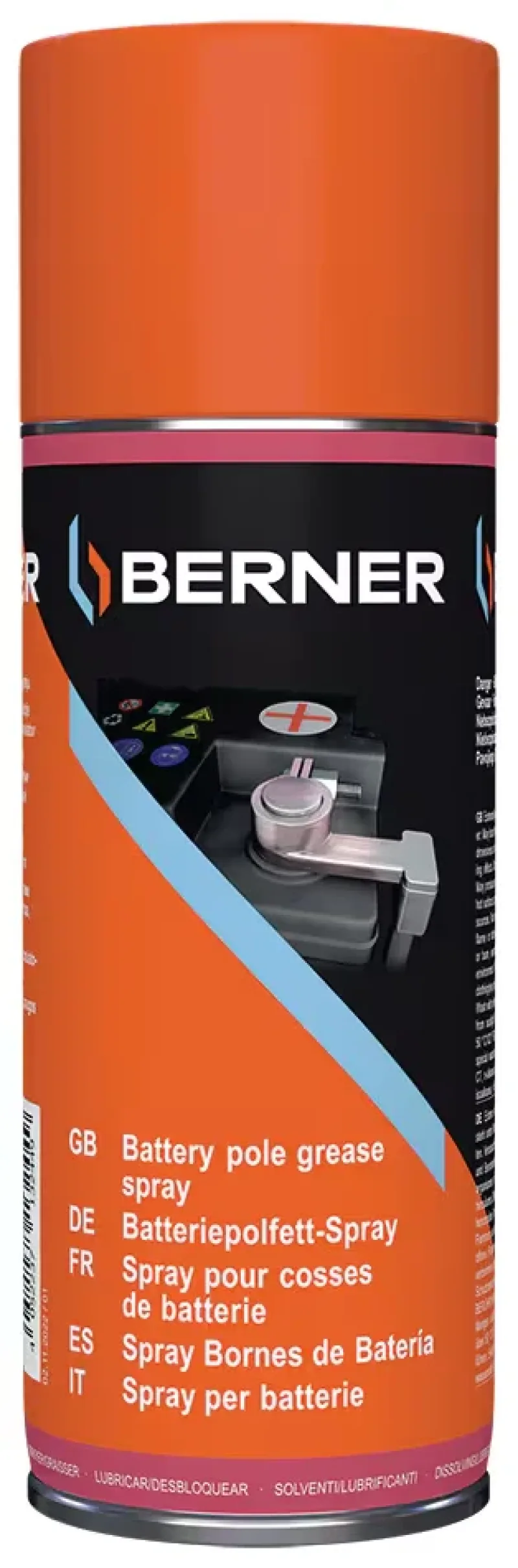 Akkumulátorsaru-zsírzó spray 400 ml, - 160723