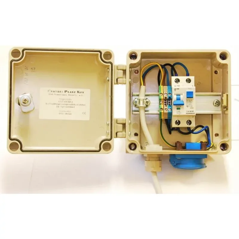 PVT OCSD1 - kisfeszültségű oszlopcsatlakozó doboz díszvilágításhoz OCSD/1, OCSD-1