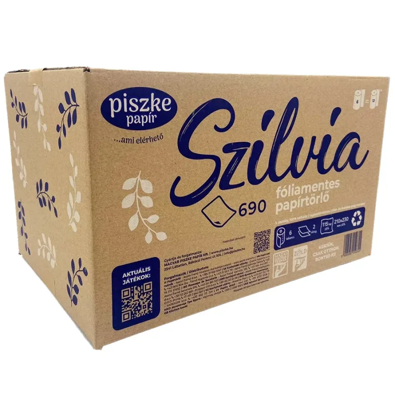 Szilvia 690 papírtörlő