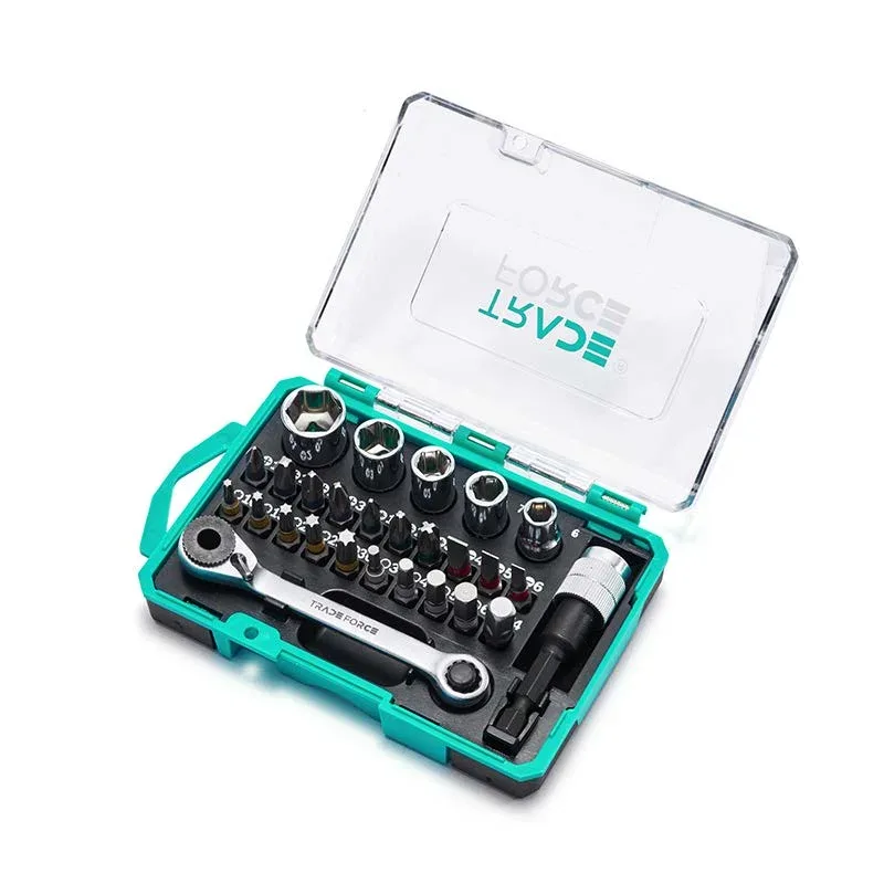 Racsnis bit/dugókulcs set 27 db-os