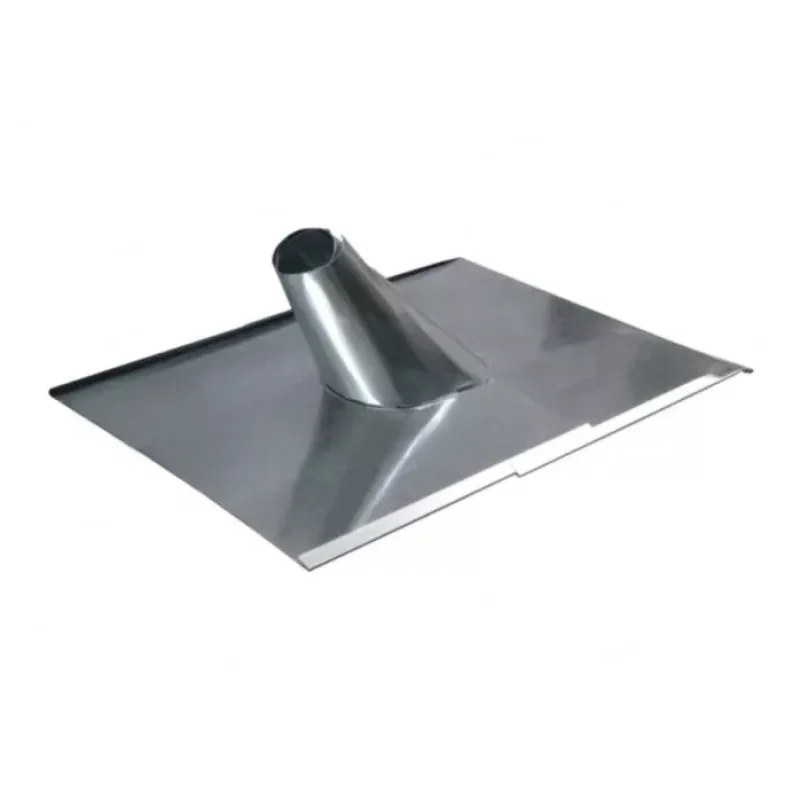 Kétrészes esővédő lemez, horganyzott 1-2,5 col