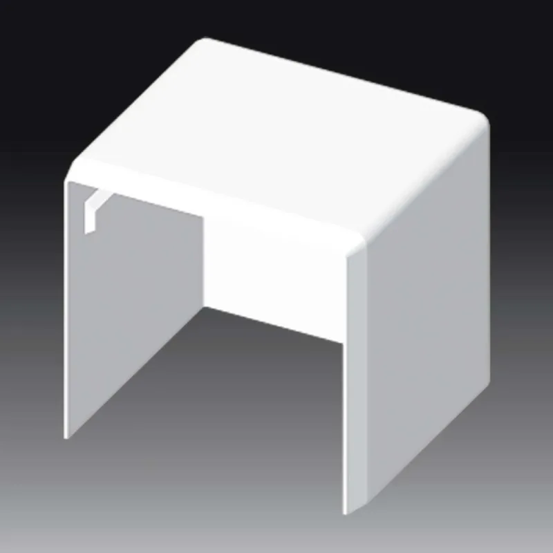 Műanyag csatorna végzáró 40x40mm - 8641 HB