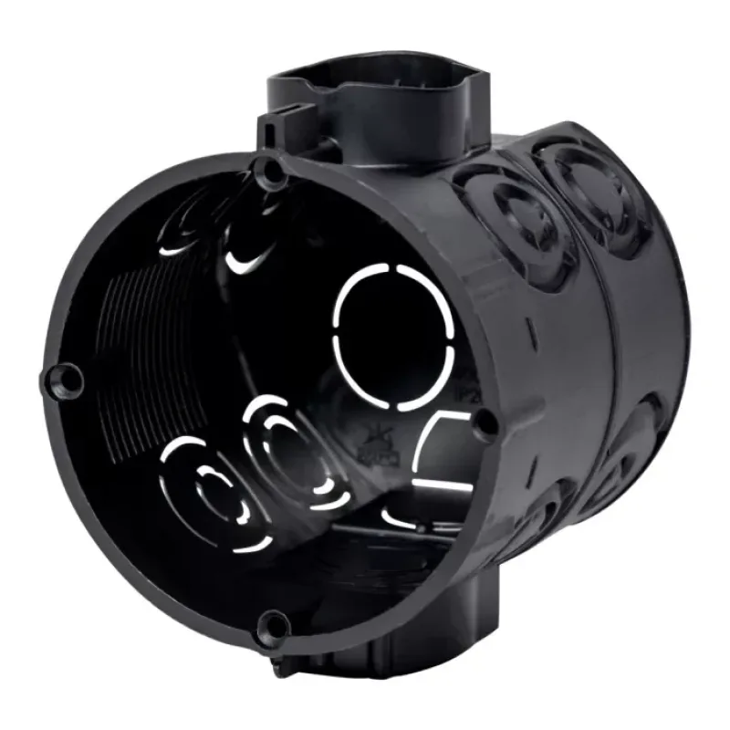 Halogénmentes 65mm mély sorolódoboz sorolható kötődoboz átmérő: 60mm - 17689