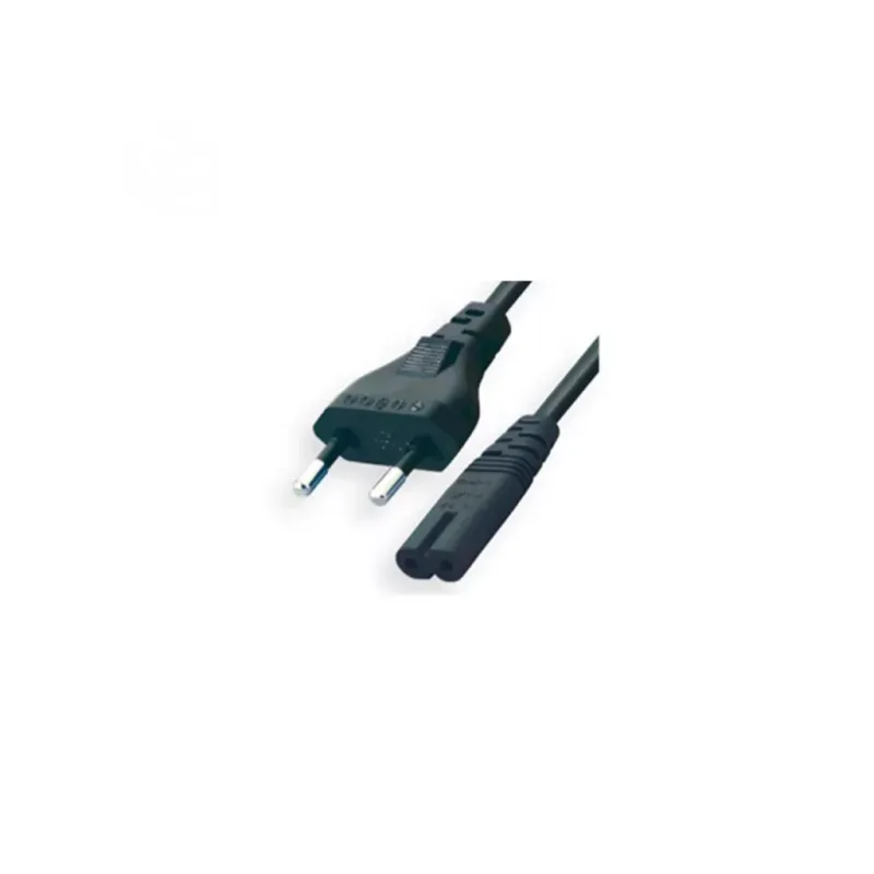 Hálózati csatlakozókábel, 2x0,75 hálózati vezeték, 1,5m, 250 V~/2,5 A/500W - N 1X