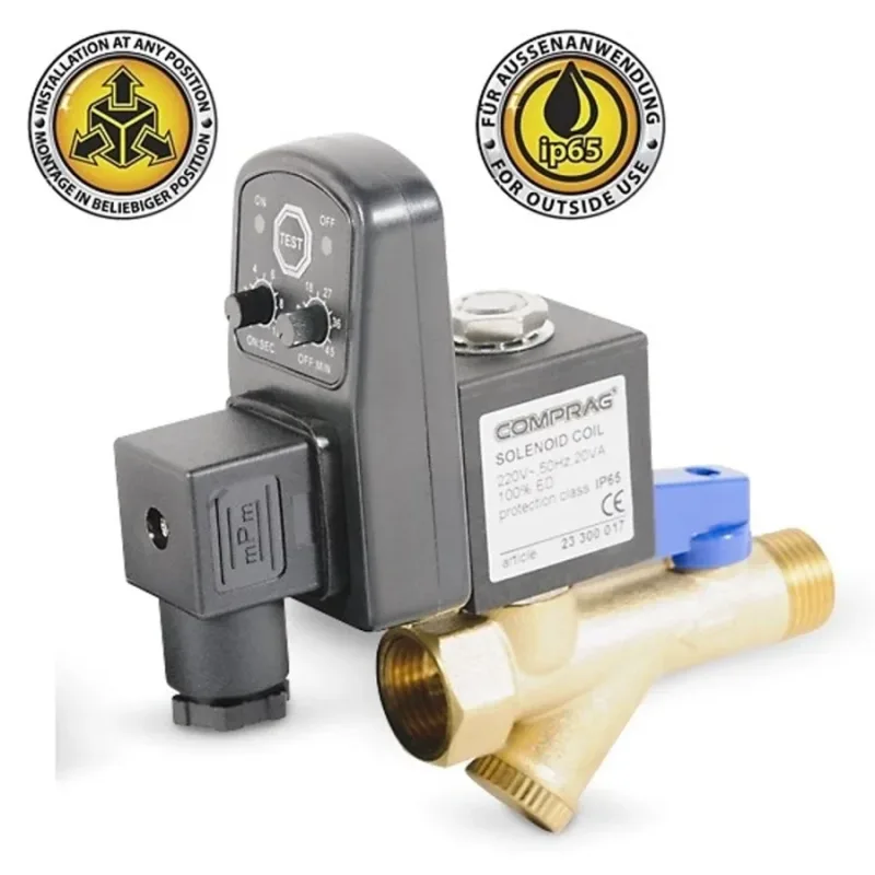 Kombinált leürítő automatika, 230 V, elektromos vezérlésű