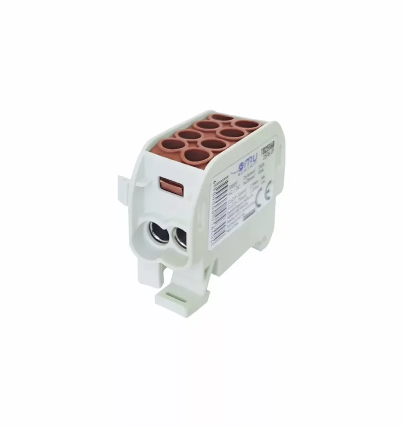 1 pólusú barna fővezetéki sorkapocs 25/16mm2 1,5-25mm2 1,5-16mm2 - TB2516B