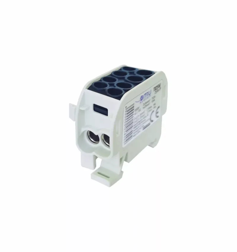 1 pólusú fekete fővezetéki sorkapocs leágazókapocs 35/25mm2 1,5-35mm2 1,5-25mm2 - TB3525F