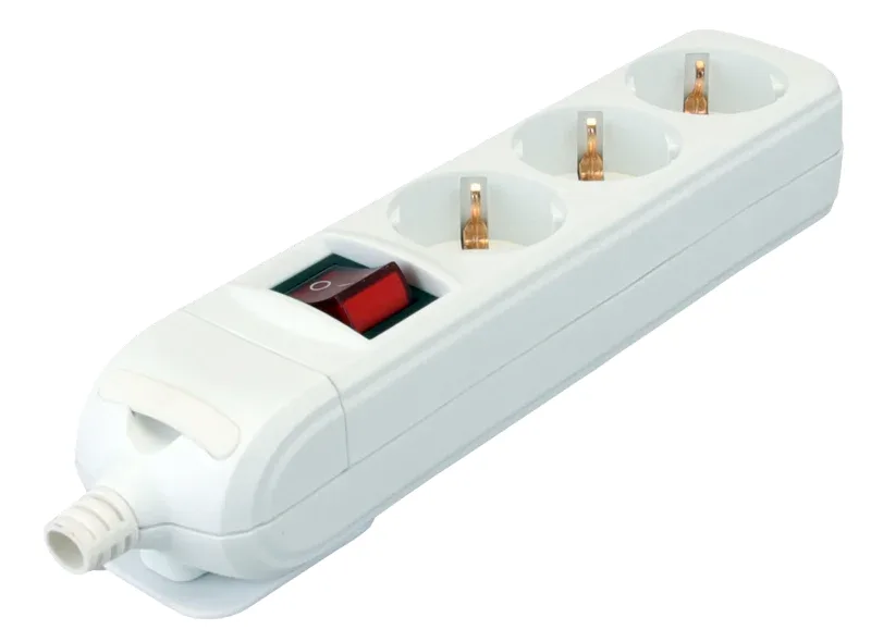 Újravezetékezhető, hordozható elosztósáv - HUR-03K