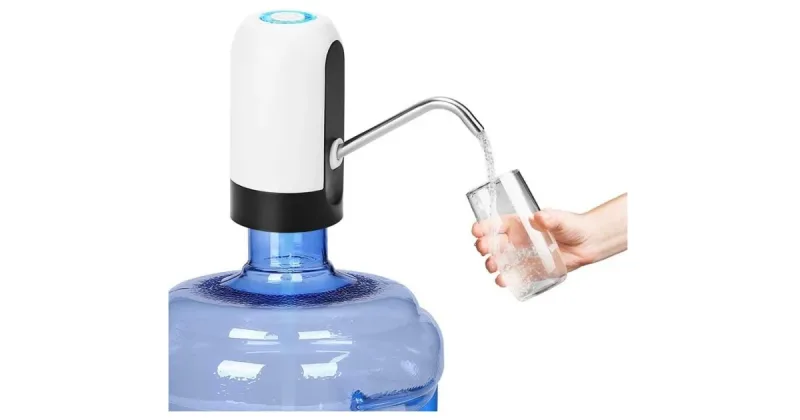 Vízadagoló pumpa automatikus USB töltős