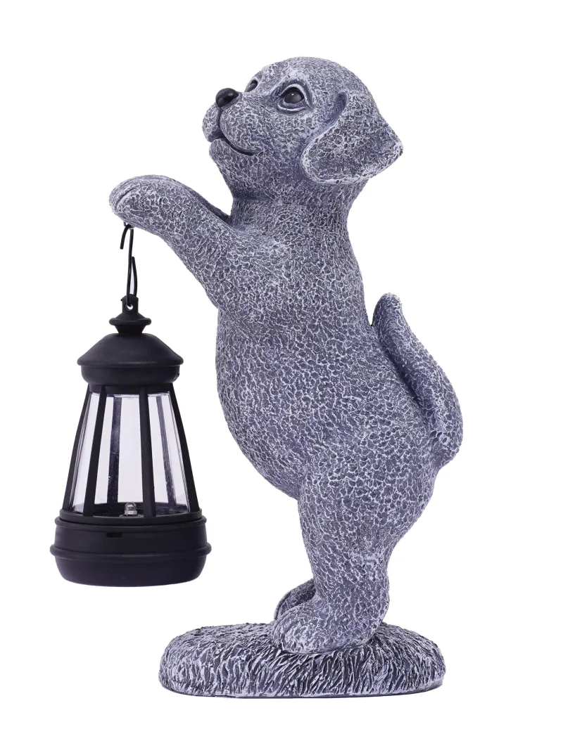 Entac Kerti Szolár Lámpa Kutyus 250mm, 1db WW SMD LED