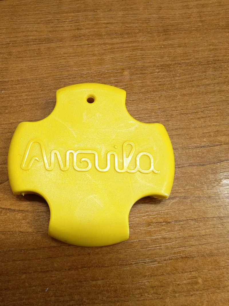 Kábelbehúzó markolat, gumi, sárga  - ANG-46010000