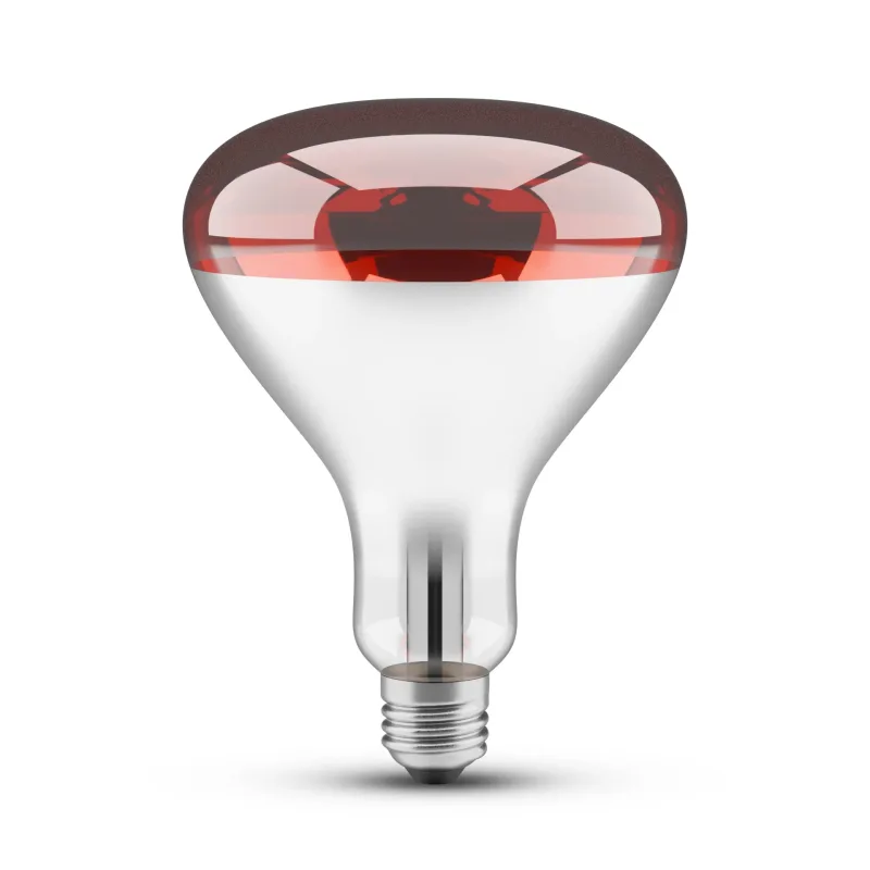Infra Izzó E27 150W Red -  ASIR27-150W-R