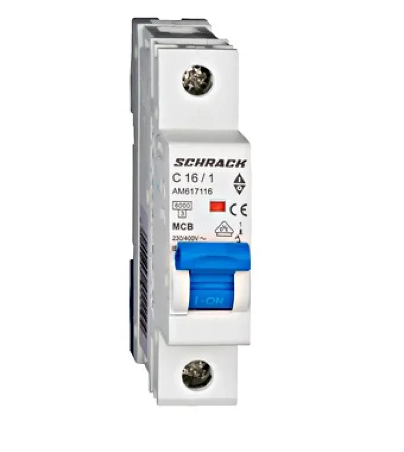Kismegszakító AMPARO 6kA, C 16A, 1 pólusú - AM617116