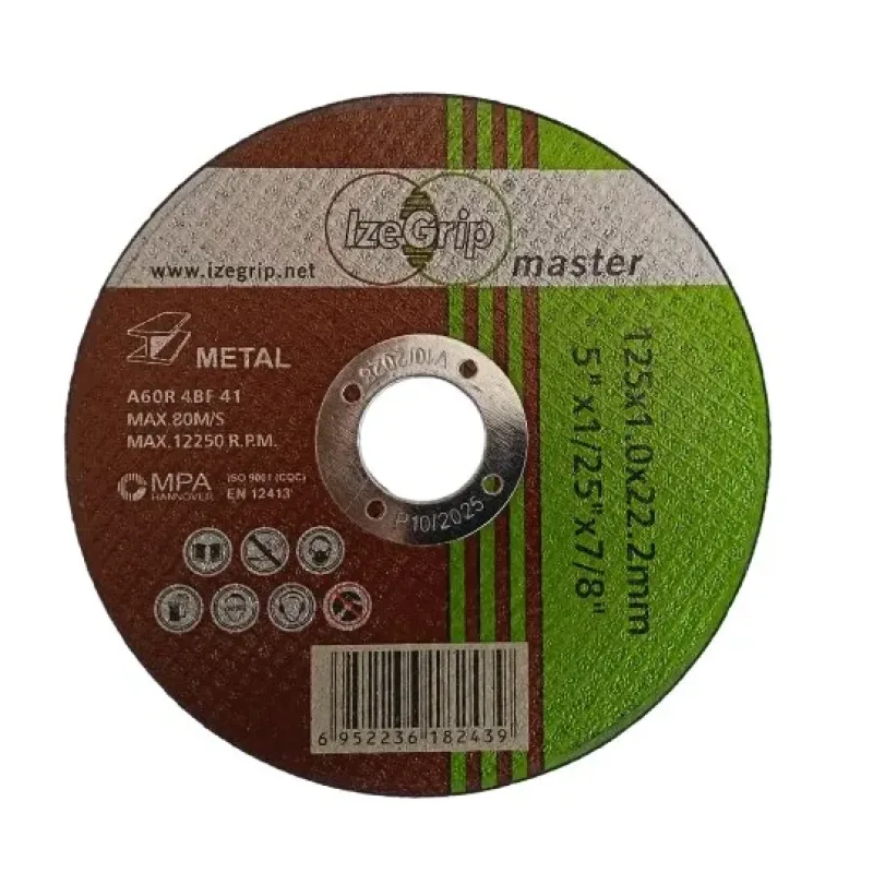 Izegrip master korong 125x1.0x22.2mm