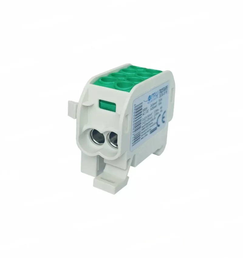 1 pólusú zöld fővezetéki sorkapocs leágazókapocs 35/25mm2 1,5-35mm2 1,5-25mm2 - TB3525PE