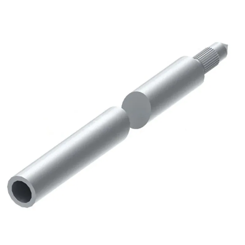 Mélyföldelő tűzihorganyzott acél, toldható, L-1500mm, d=20 mm