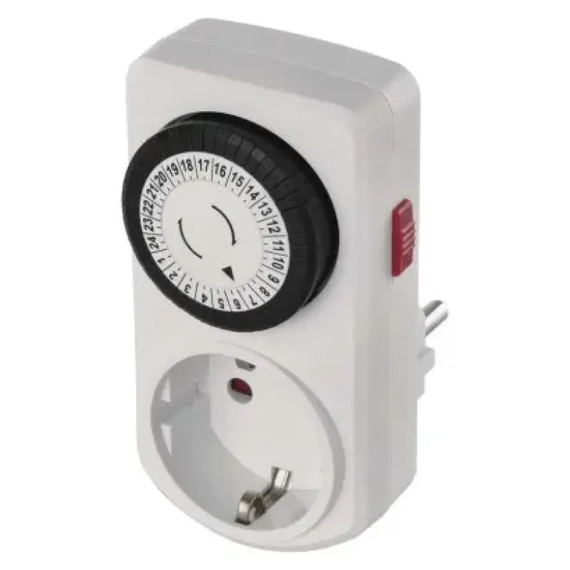 EMOS Mechanikus időkapcsoló 15D-3A IP20 SCHUKO - P5523N