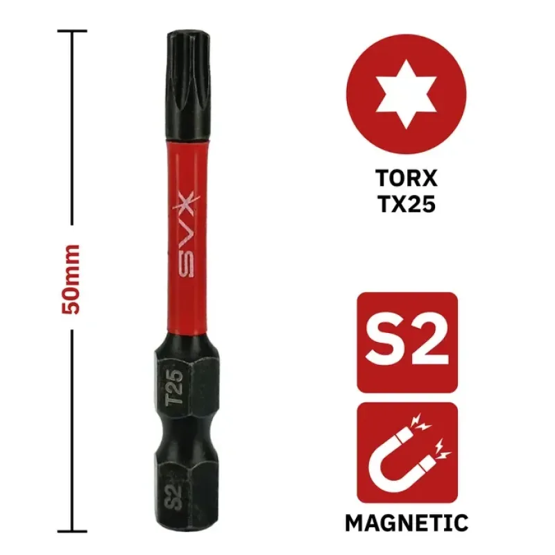 Bit mágneses TX25x50 mm - C50T25