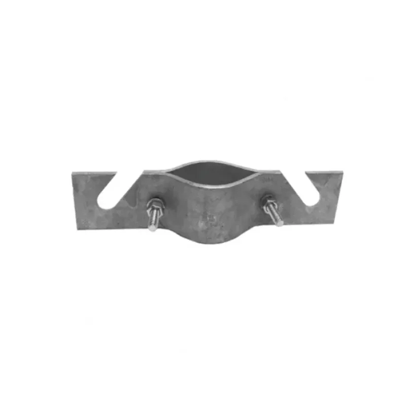 2" tetőtartó két végén sliccelt horganyzott