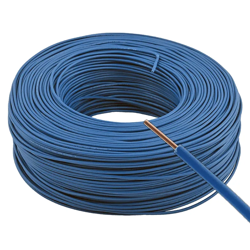 MCU (H07V-U) 1x1,5 mm2 kék tömör réz PVC szigetelésű 450/750V vezeték