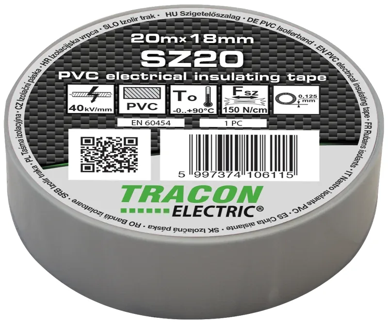 Szigetelőszalag, szürke - SZ20