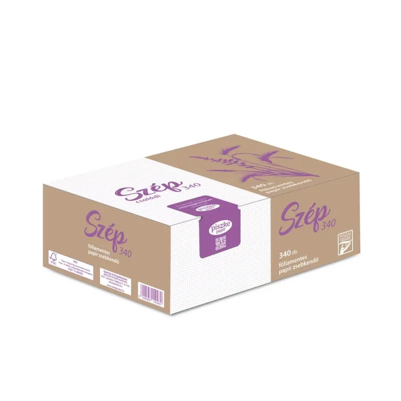 Szép papír zsebkendő