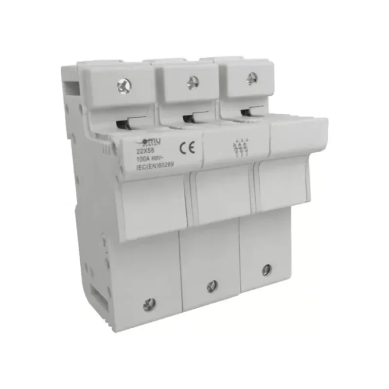 22x58 3 pólusú hengeres biztosító aljzat - 41