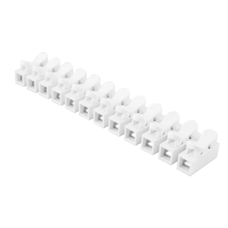 Sorkapocs 0,5-2,5mm2 / 12, fehér - 365-409