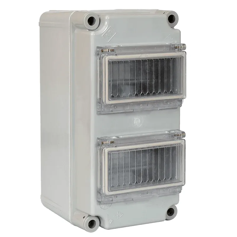 PVT-1530-ÁK 2x4 8 modulos kismegszakító tokozat, szekrény csapfedeles