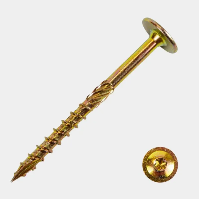 8x60 Faszerkezet építő csavar, lapos fejű,torx +behajtó/doboz