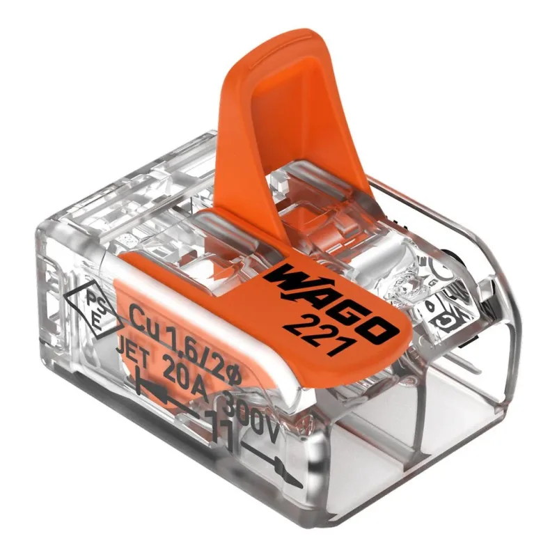 Oldható rugós kötőelem - 221-412