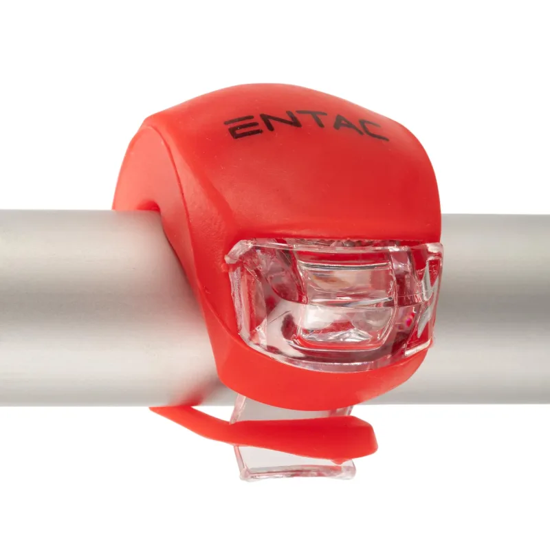 Biciklilámpa 1 db Plasztik Piros - EBL-PL-R