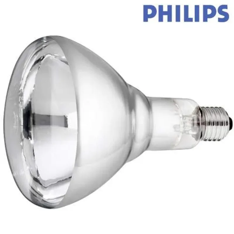 250W E27 230-250V Fehér infravörös izzó, fehér