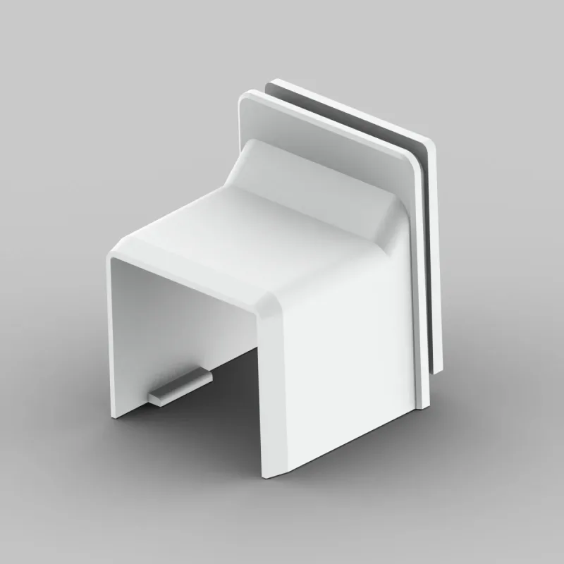 Műanyag csatorna gallér 20x20mm - 8629 HB