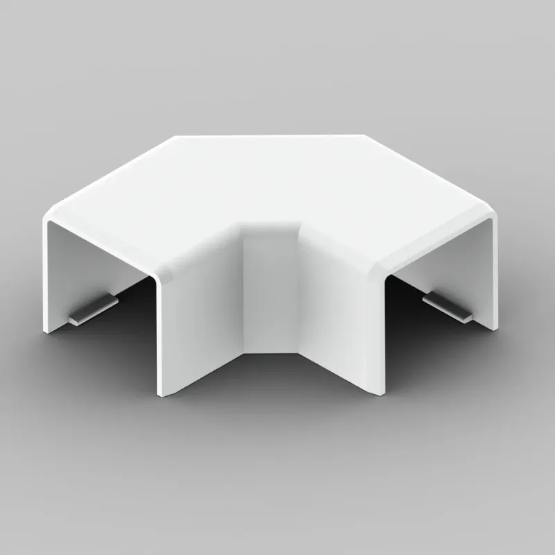 Műanyag csatorna tartozék 20x20 sík idom - 8623 HB