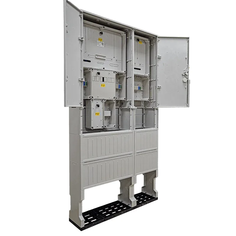 PVT-K-L Á-V-H Fm-U 1/3 fázisú kombinált villanyóra szekrény lábazattal földkábeles